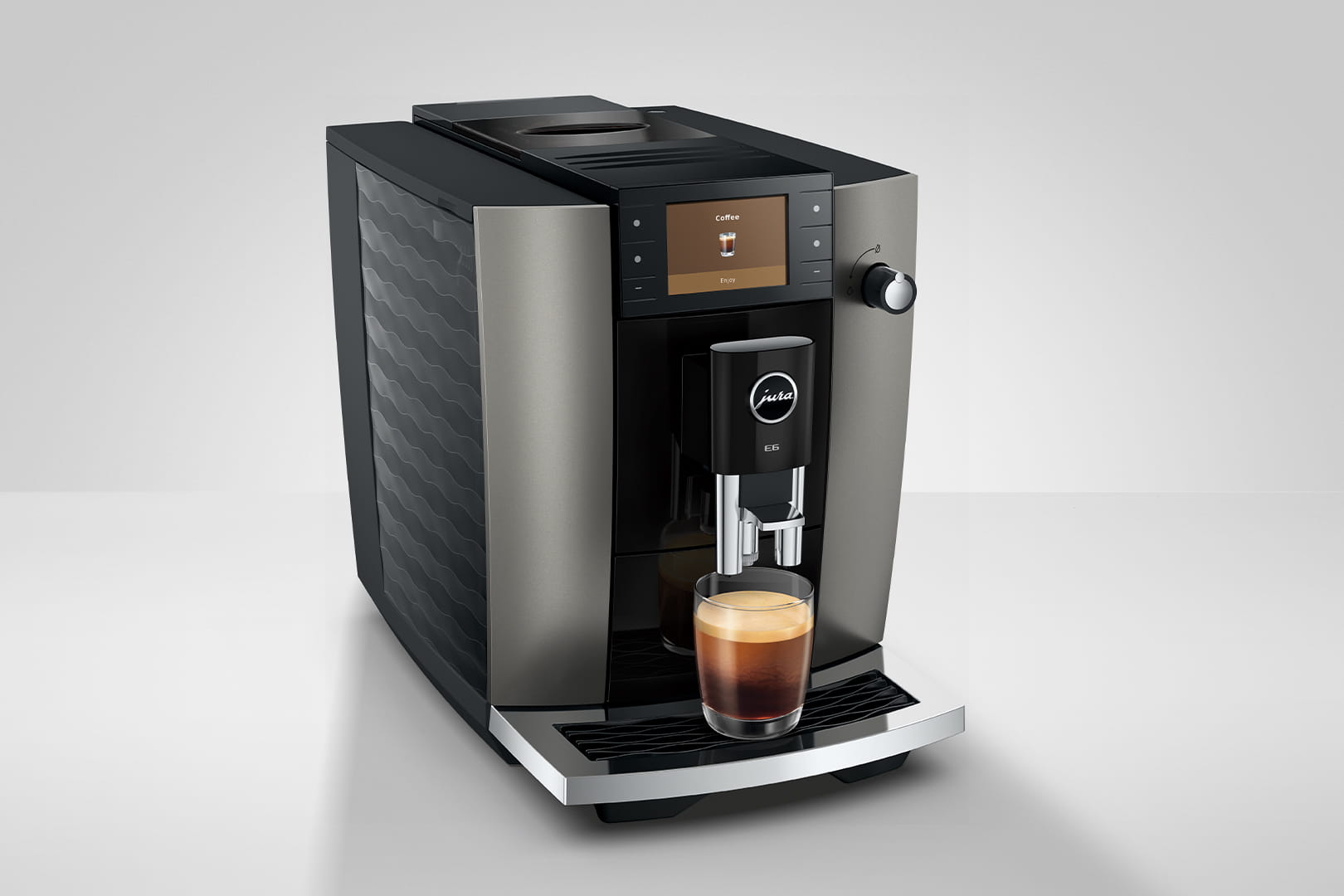 JURA ekspres do kawy  E6 Dark Inox (ED)