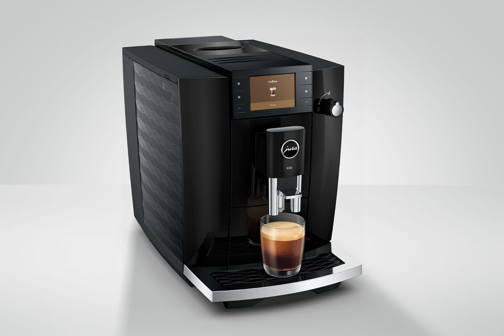 JURA ekspres do kawy  E6 Piano Black (ED)