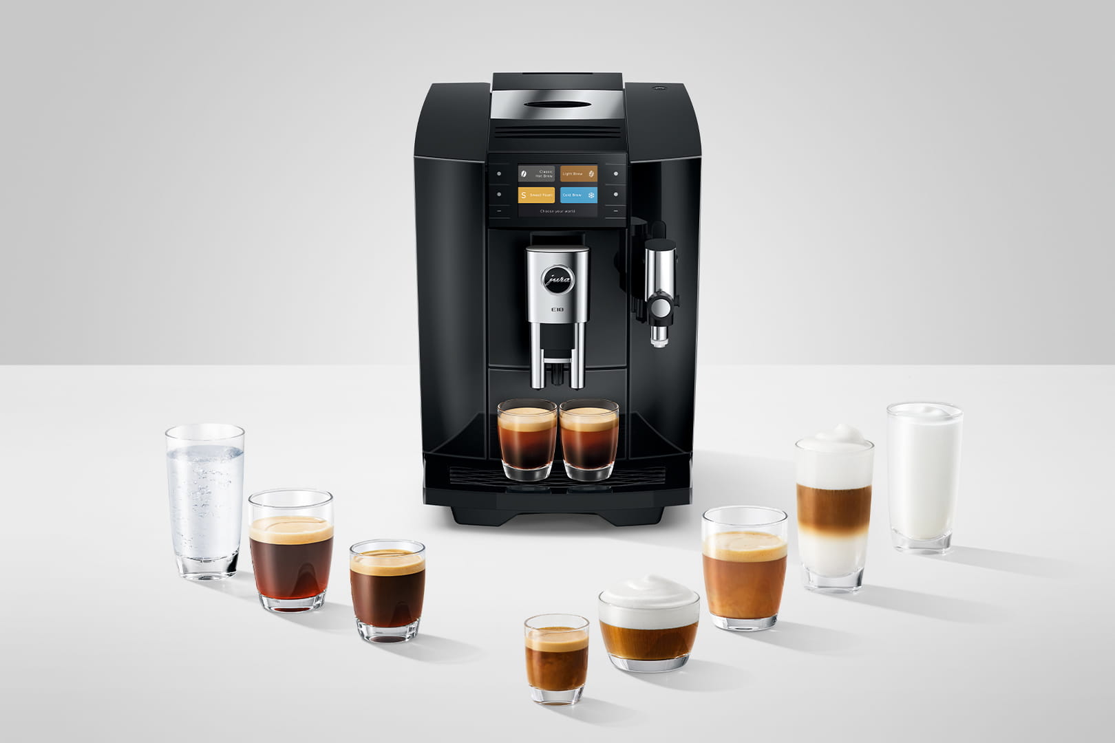 JURA ekspres do kawy E10 Diamond Black (EA)